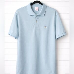 Brooks Brothers Light Blue Men's Polo